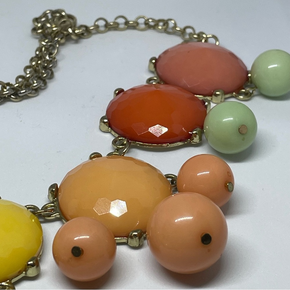 Colorful Statement Necklace - Picture 4 of 7